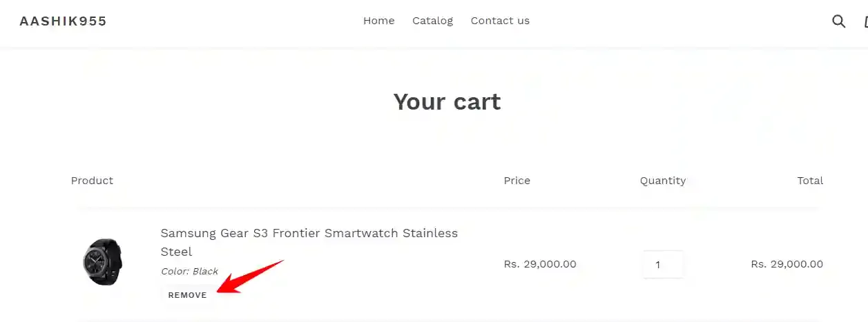 Trigger the configured event on your website