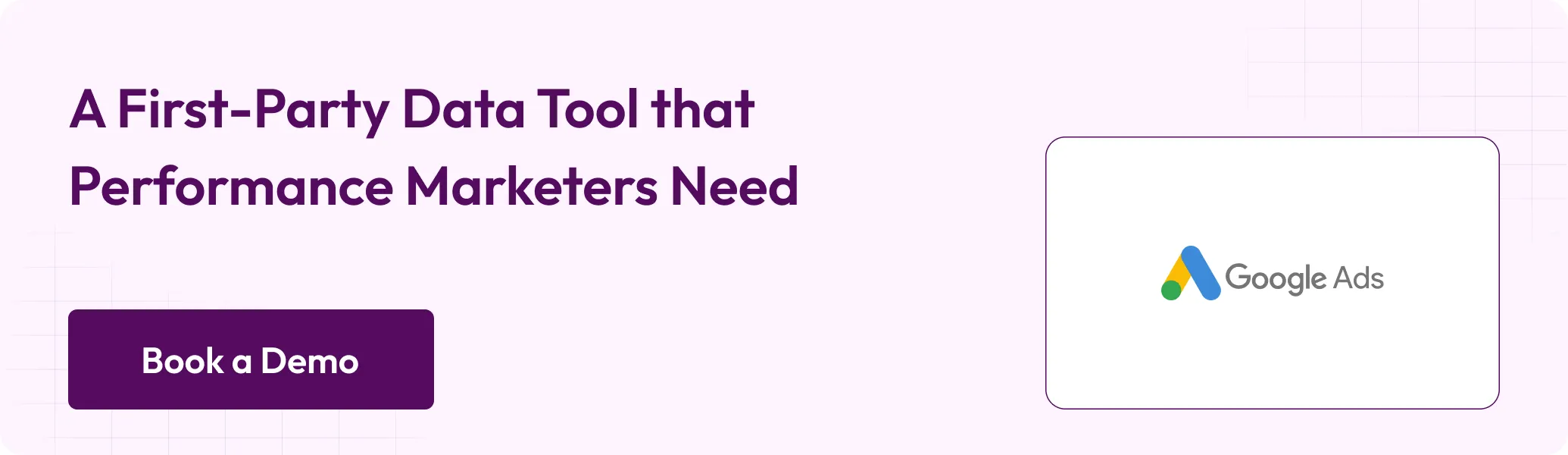 A First-Party Data Tool that Performance Marketers Need