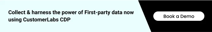 Book a Demo with Customerlabs 1PD Ops to collect your first party data now