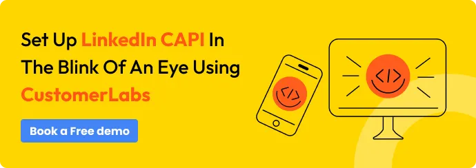 CTA showing "Set up Meta offline Conversions API with CustomerLabs in under 10 minutes"