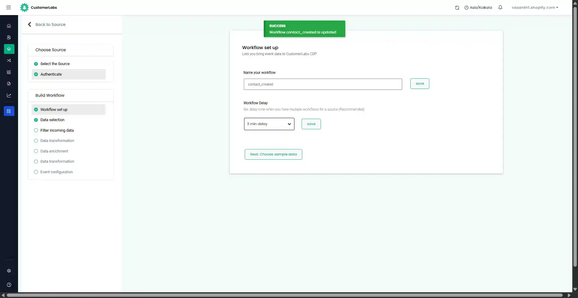Workflow Delay Configuration