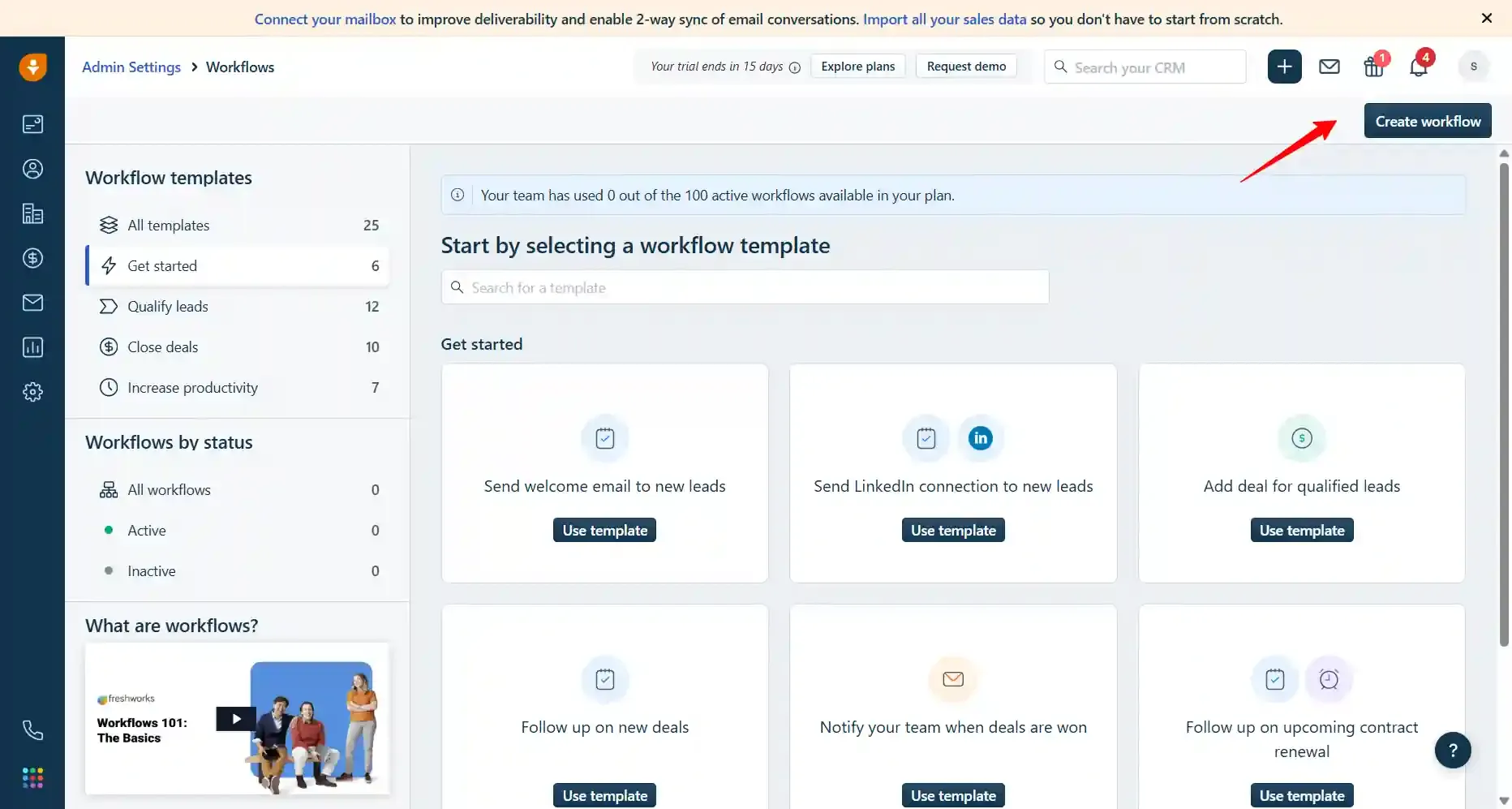 Workflow Name and Module