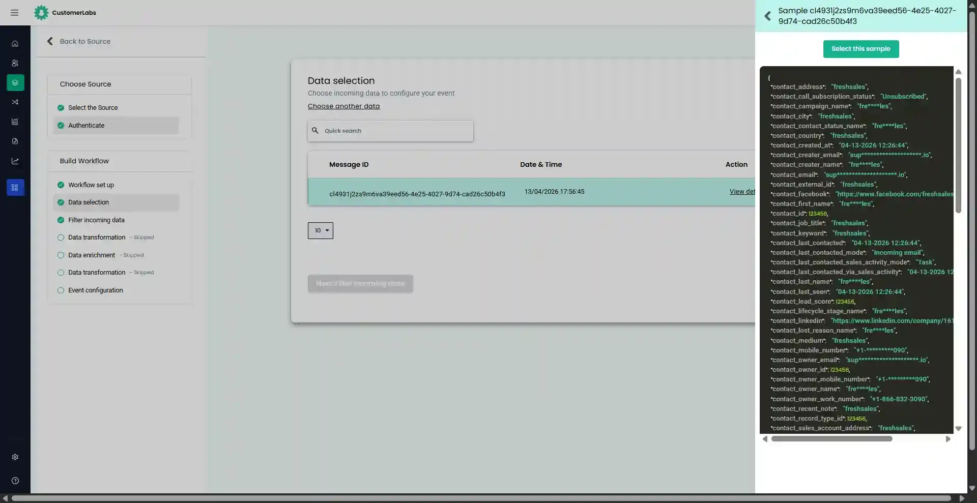 Workflow #2 Configuration