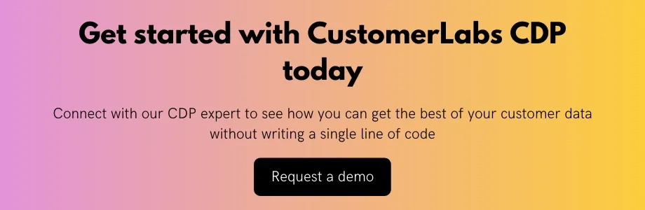 Book a demo for Customerlabs 1PD Ops