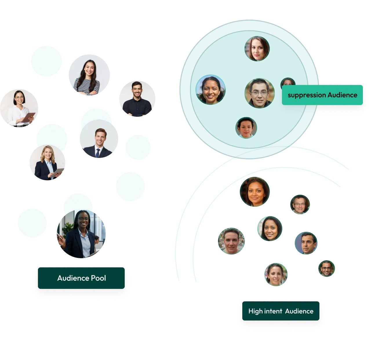 CustomerLabs audience builder — segment customers by value, behavior and lifecycle stage