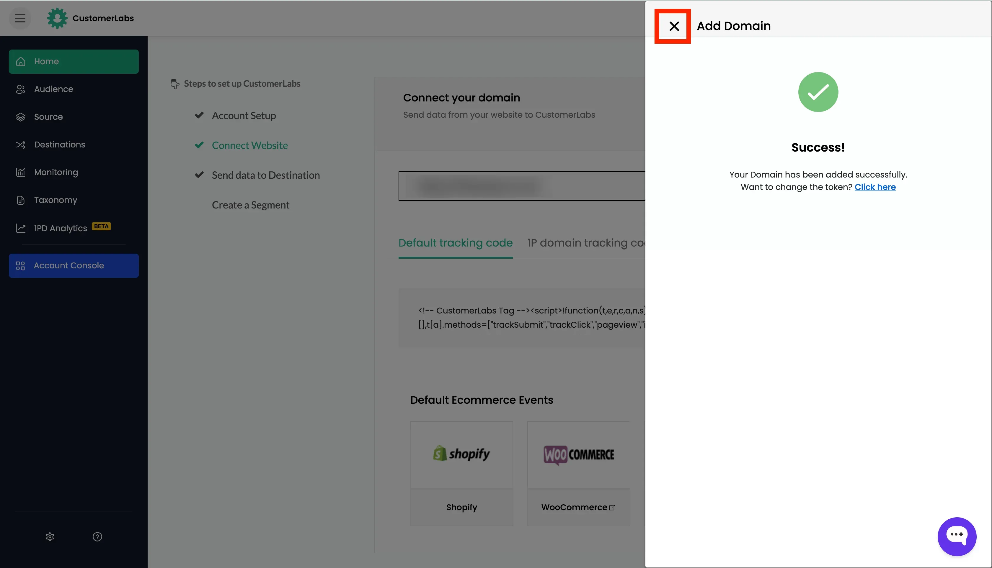 Tracking Shopify Website with Customerlabs 1PD Ops