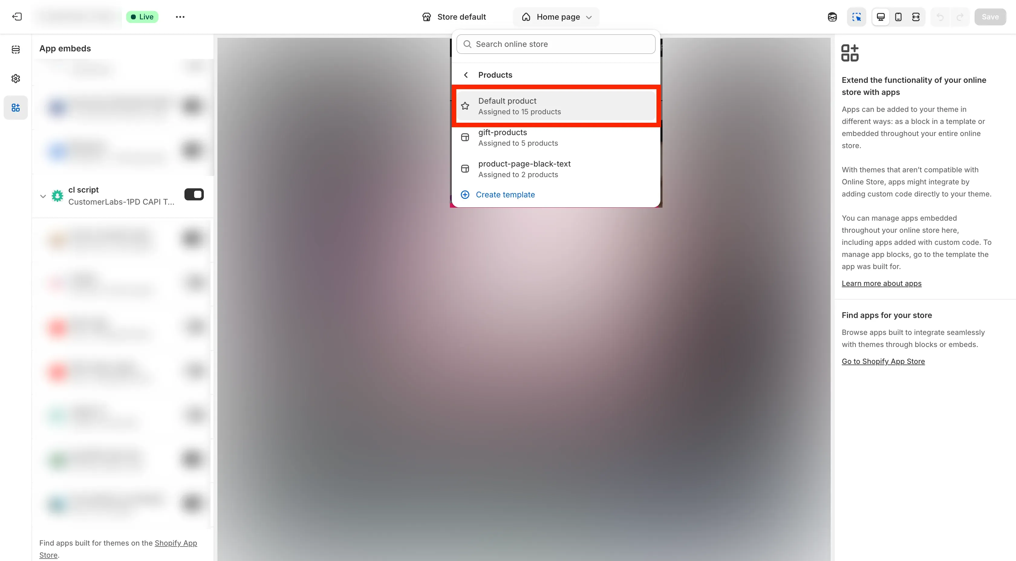 Tracking Shopify Website with Customerlabs 1PD Ops