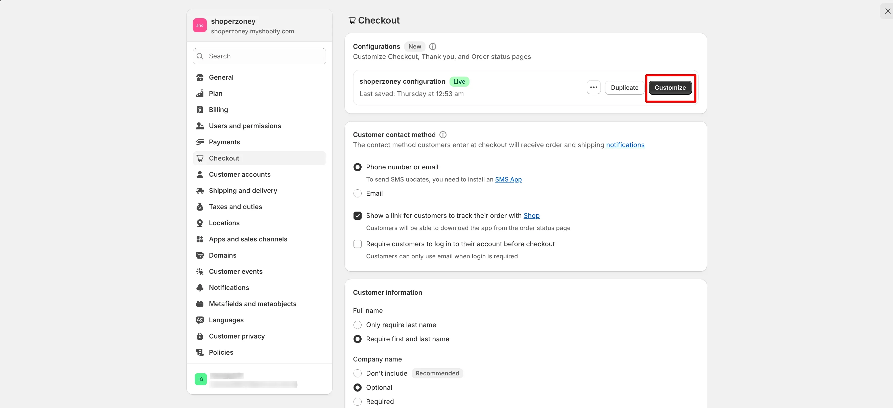 Tracking Shopify Website with Customerlabs 1PD Ops