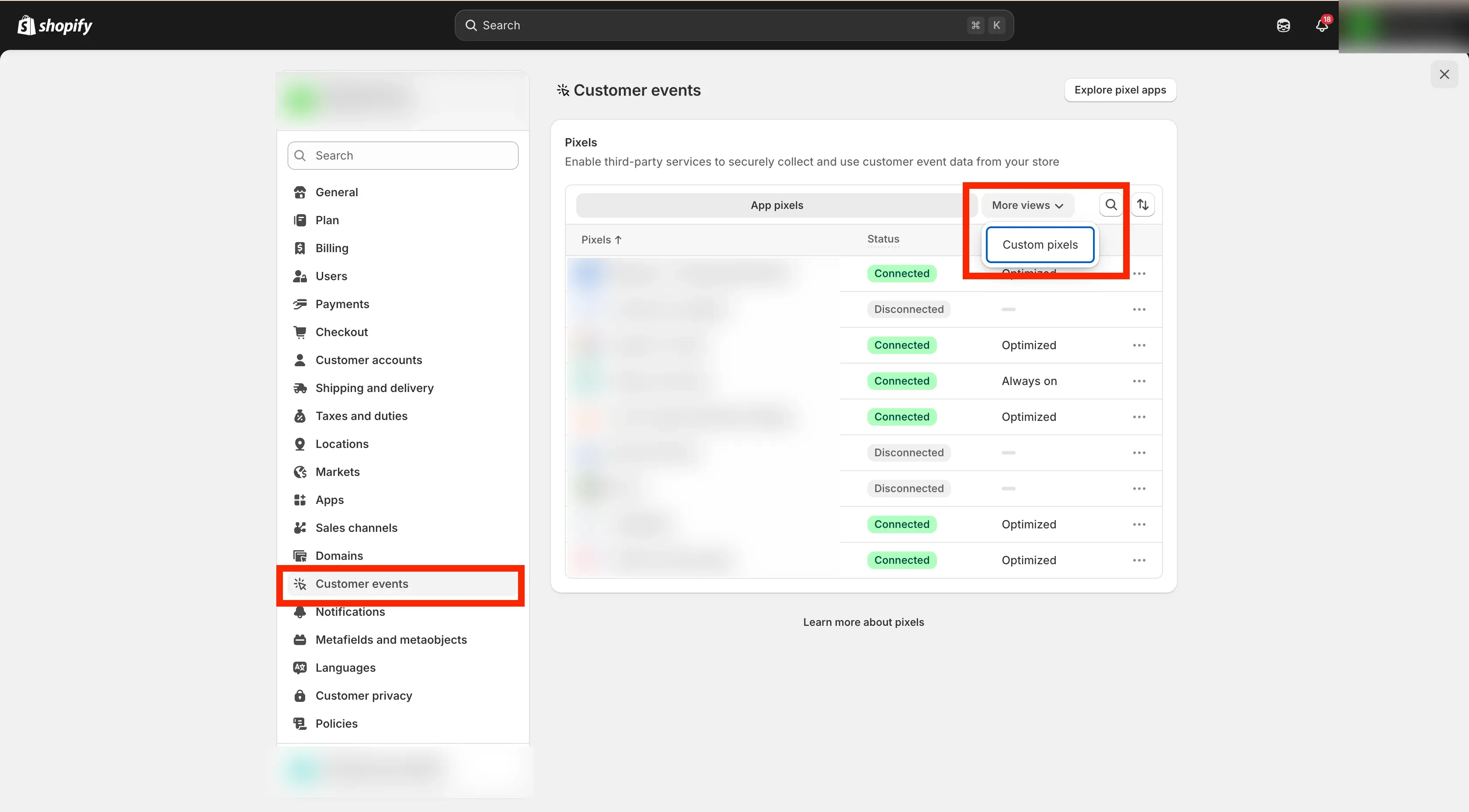 Tracking Shopify Website with Customerlabs 1PD Ops