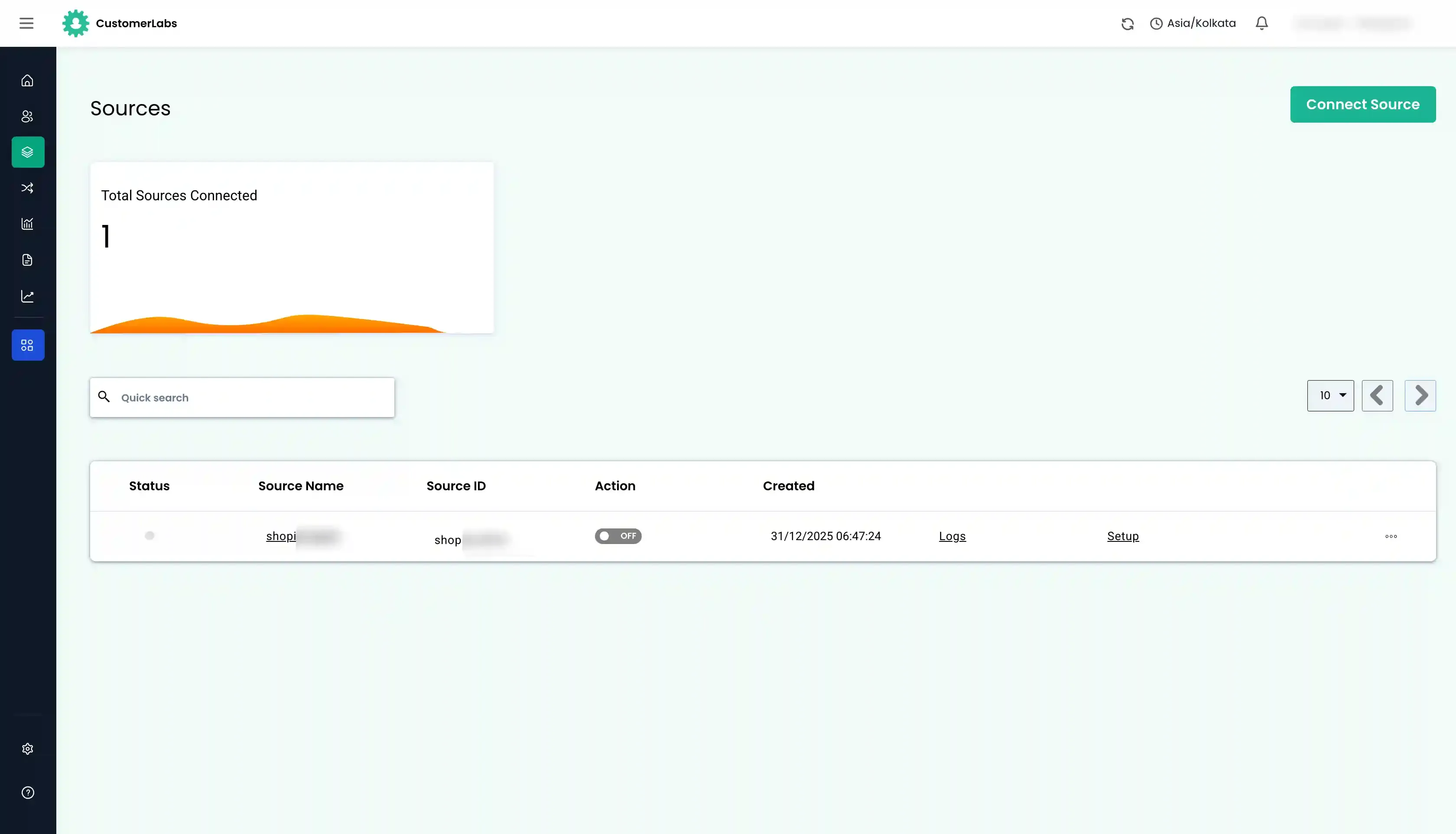 Tracking Shopify Website with Customerlabs 1PD Ops