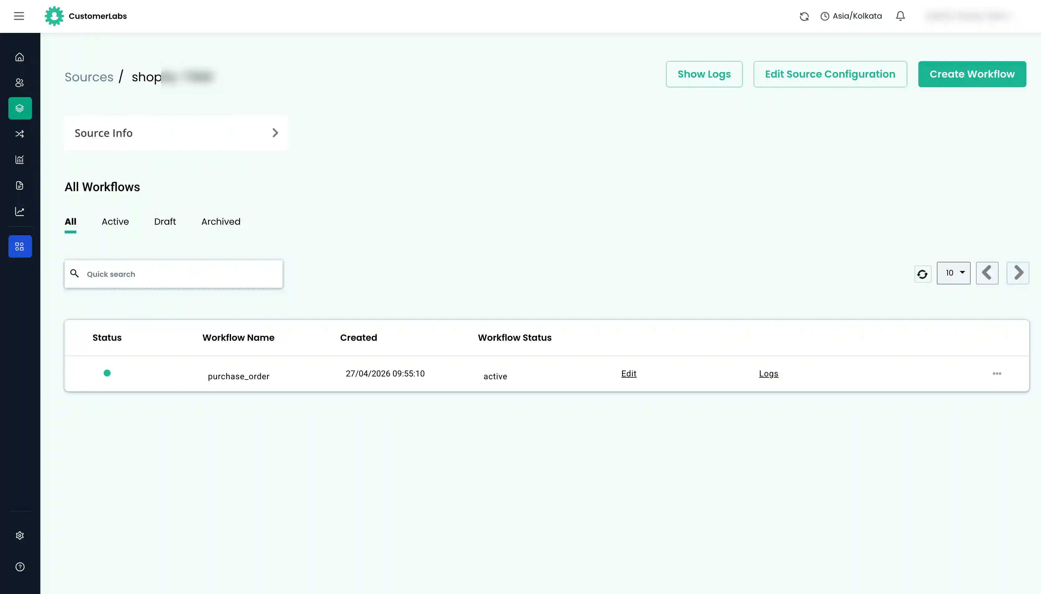 Tracking Shopify Website with Customerlabs 1PD Ops