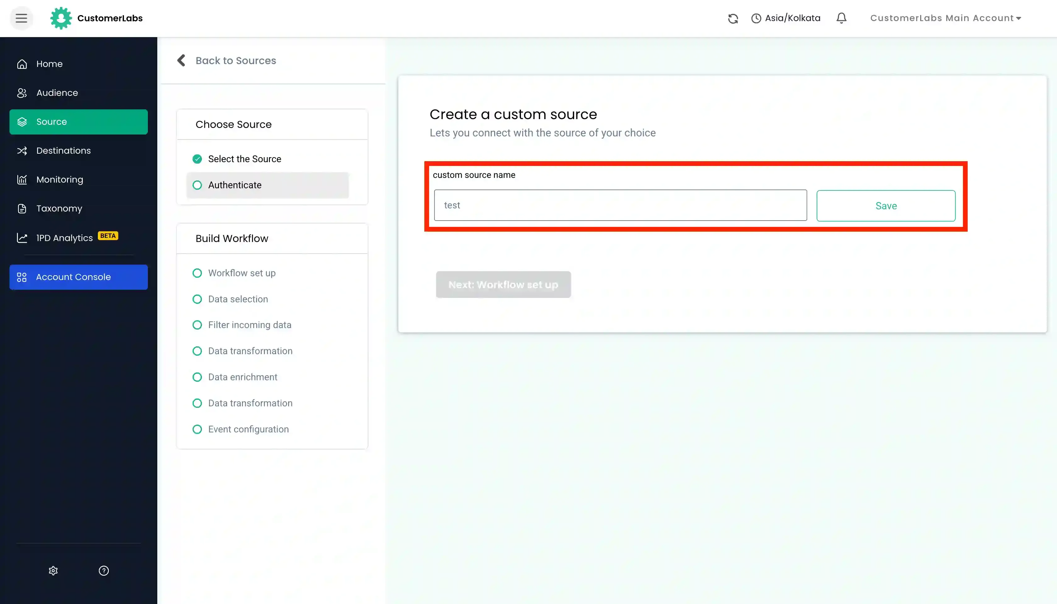 Custom Source