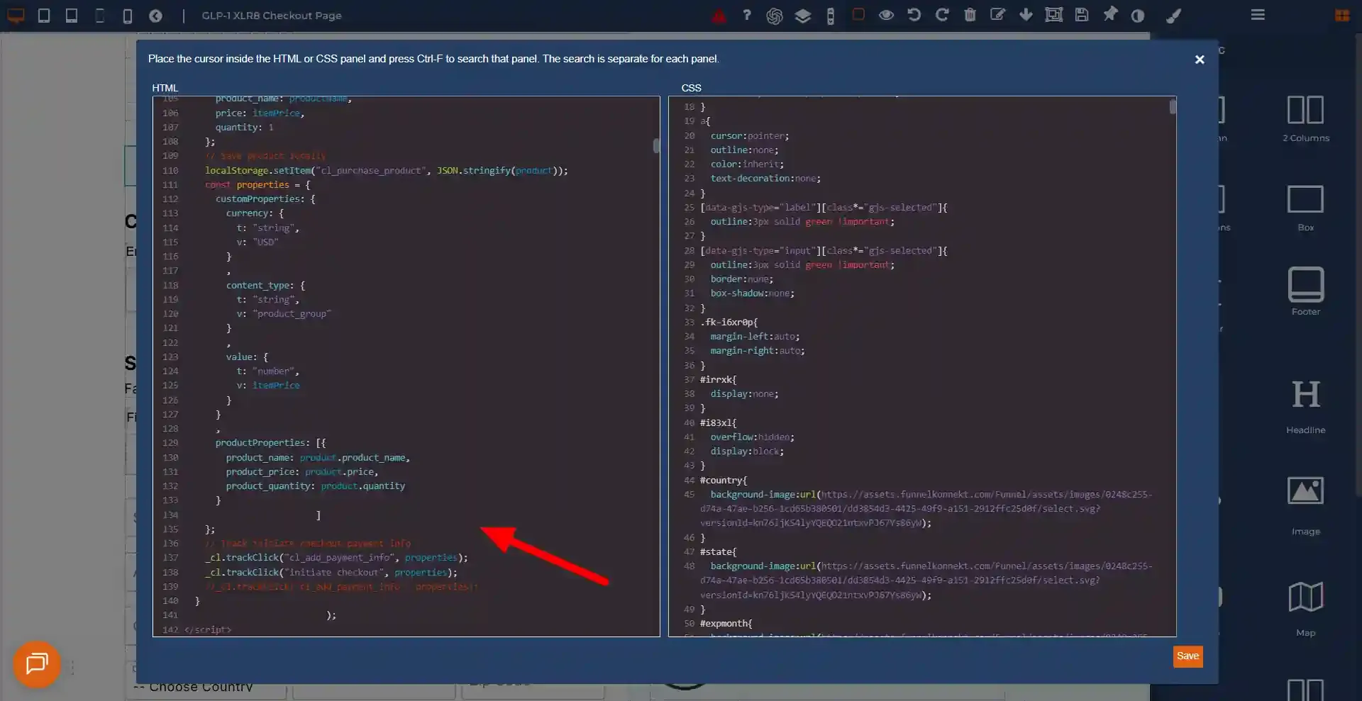 Testing events with CustomerLabs Pixel Helper