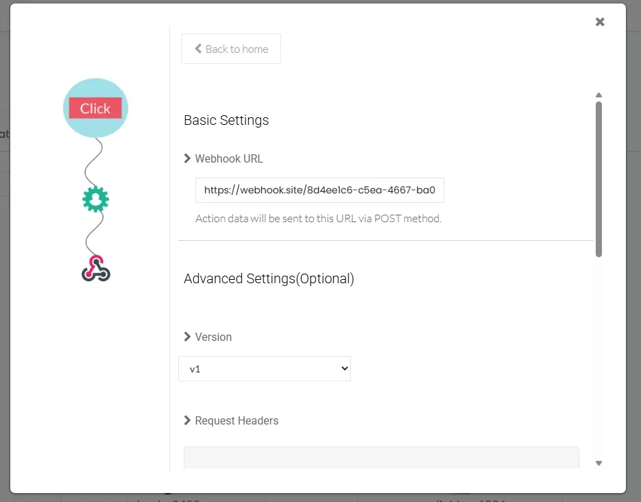 CustomerLabs Destination Webhook