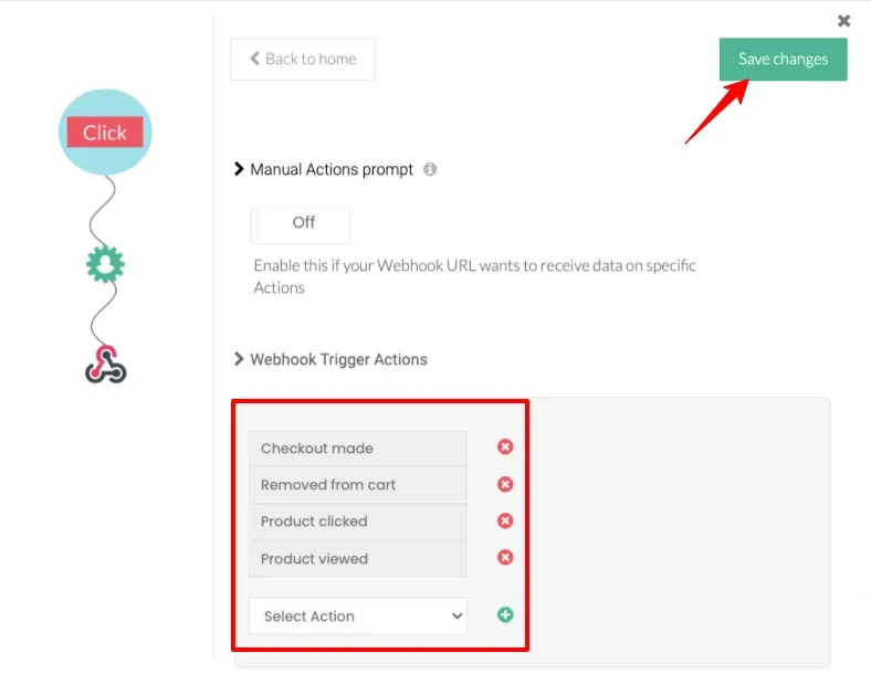 CustomerLabs Destination Webhook
