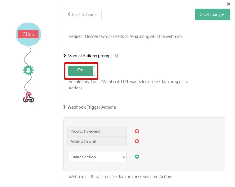 CustomerLabs Destination Webhook