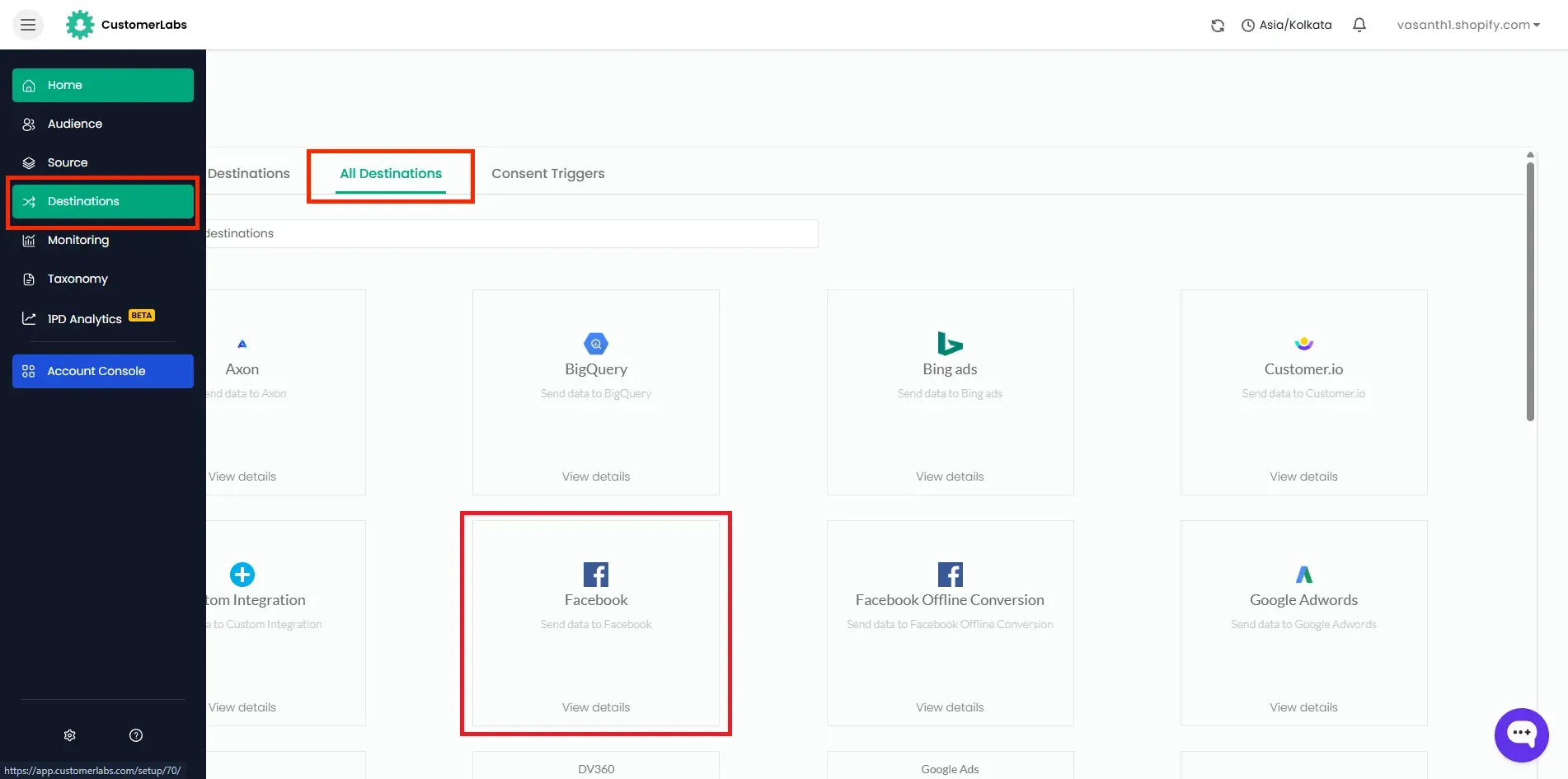 Facebook Authentication with Customerlabs