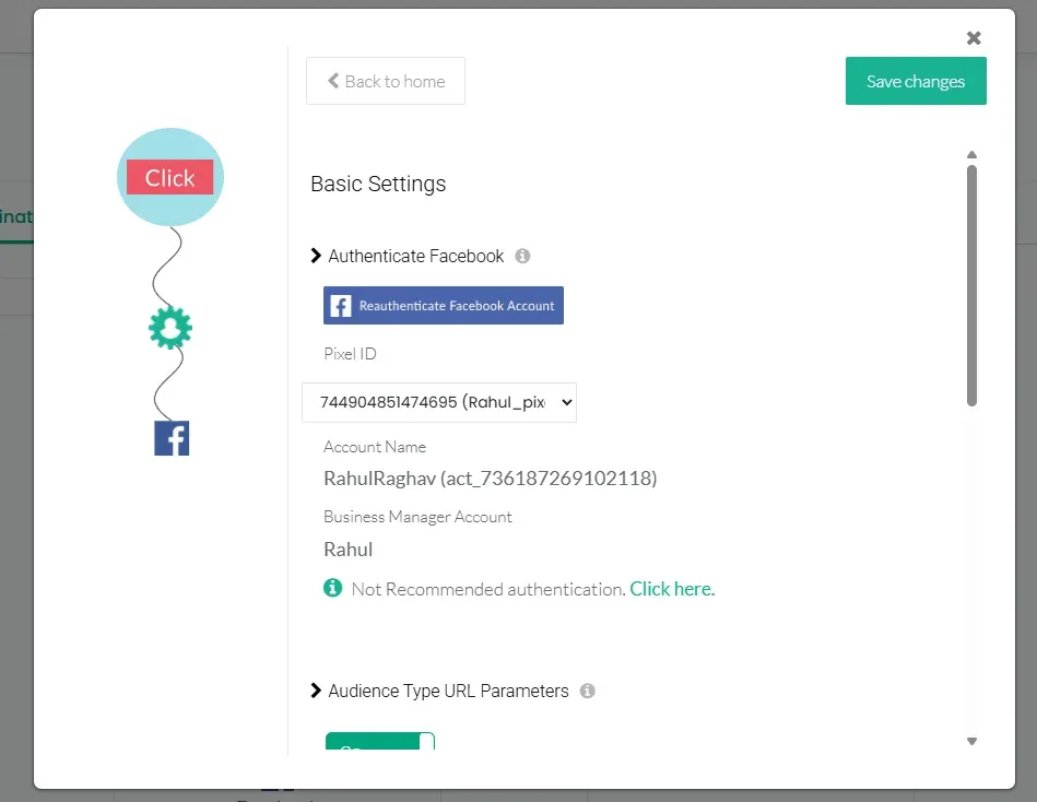 Facebook Authentication with Customerlabs