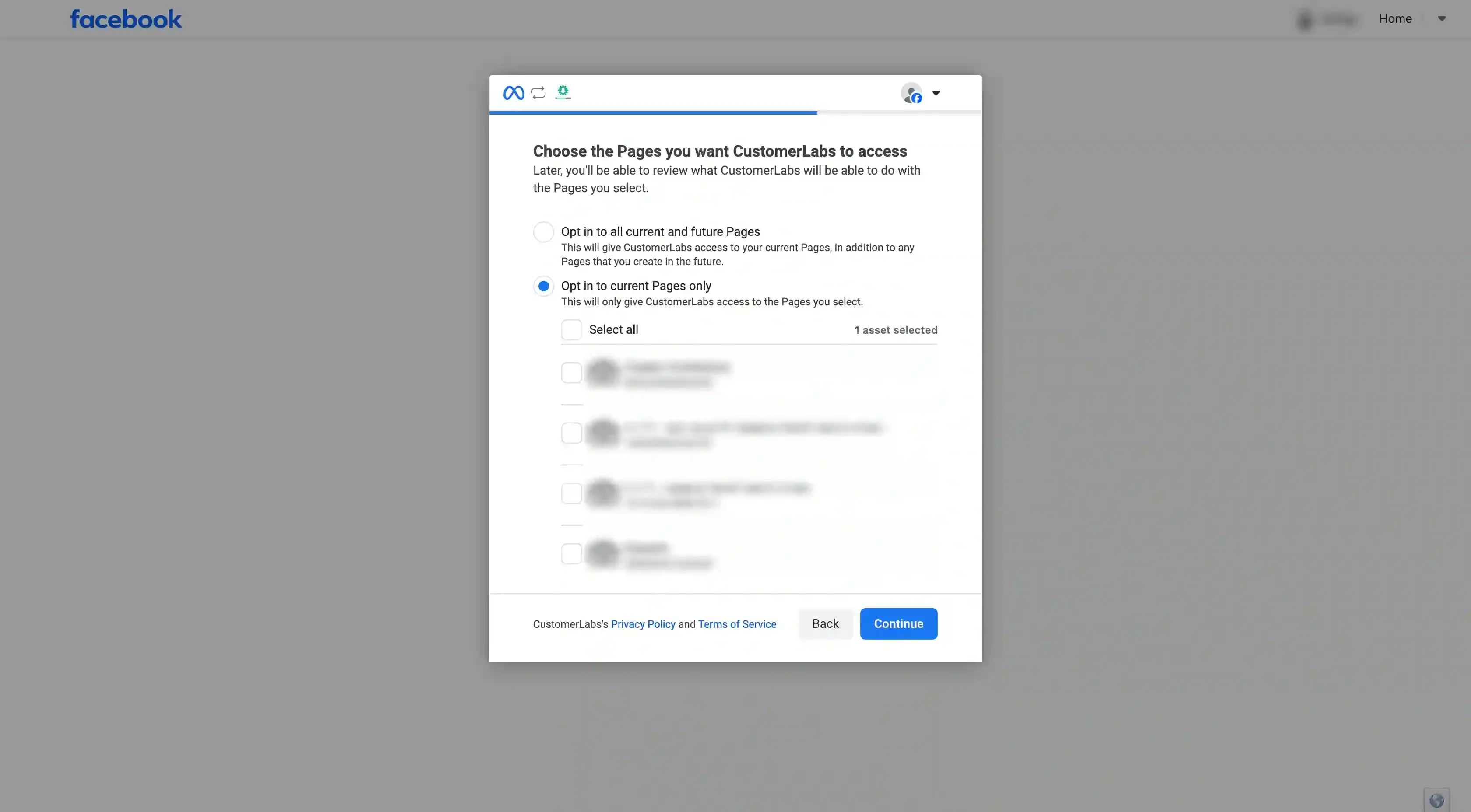 Facebook Authentication with Customerlabs