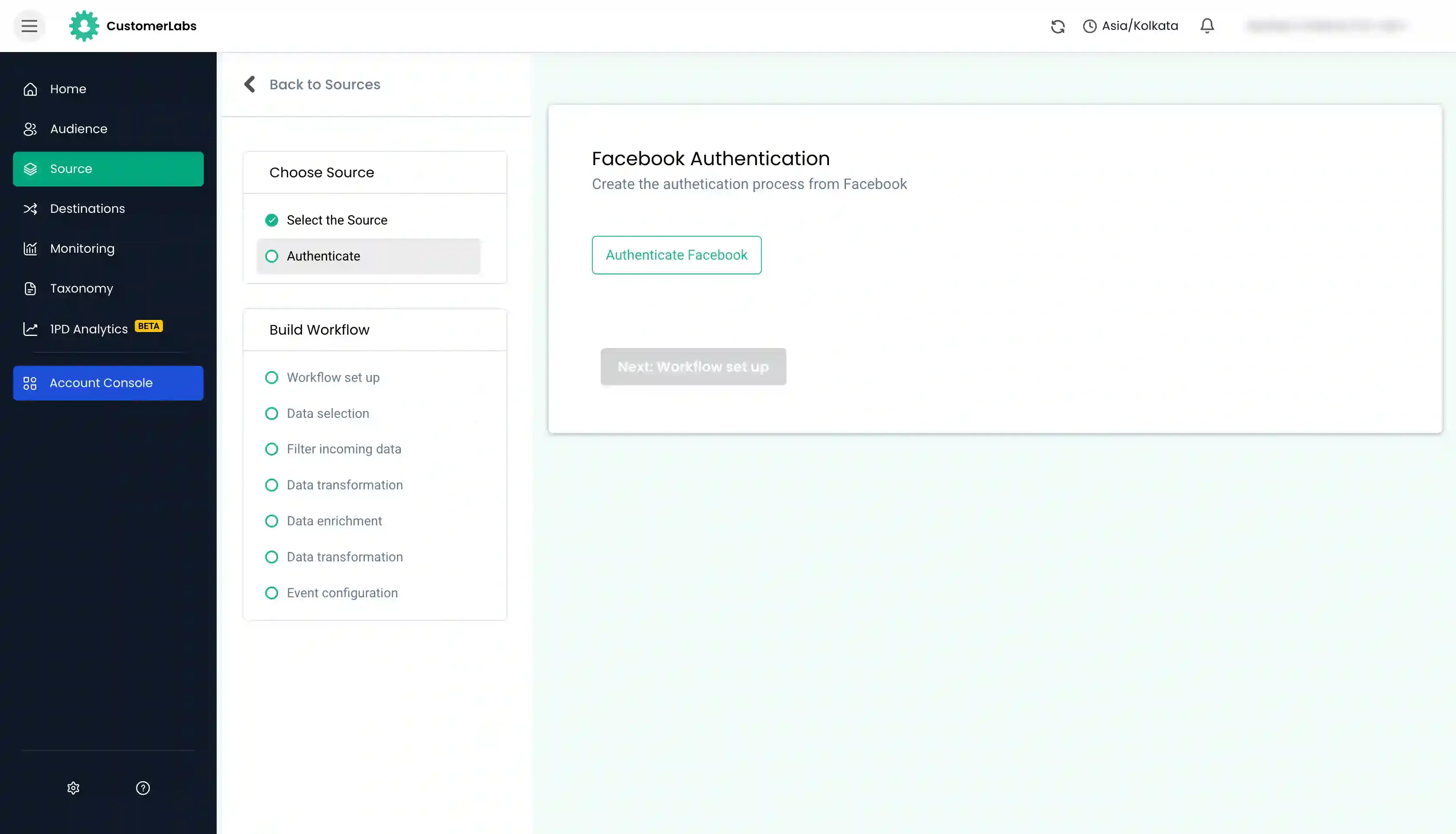 CustomerLabs Facebook import leads