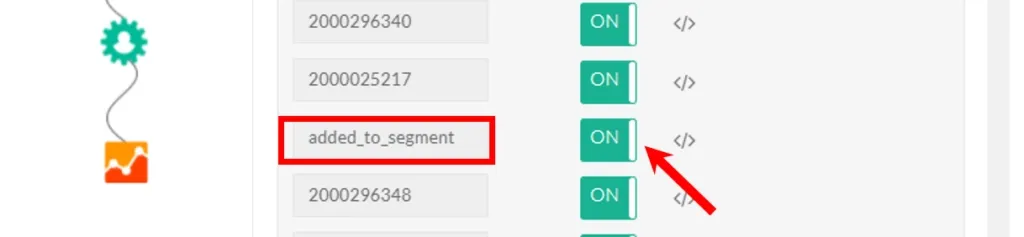 Enable added_to_segment event for audience syncing