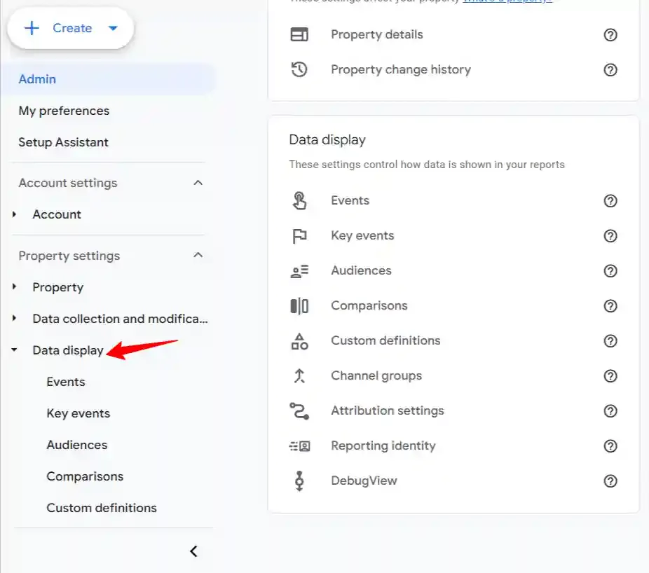 Custom definitions - Custom metrics tab