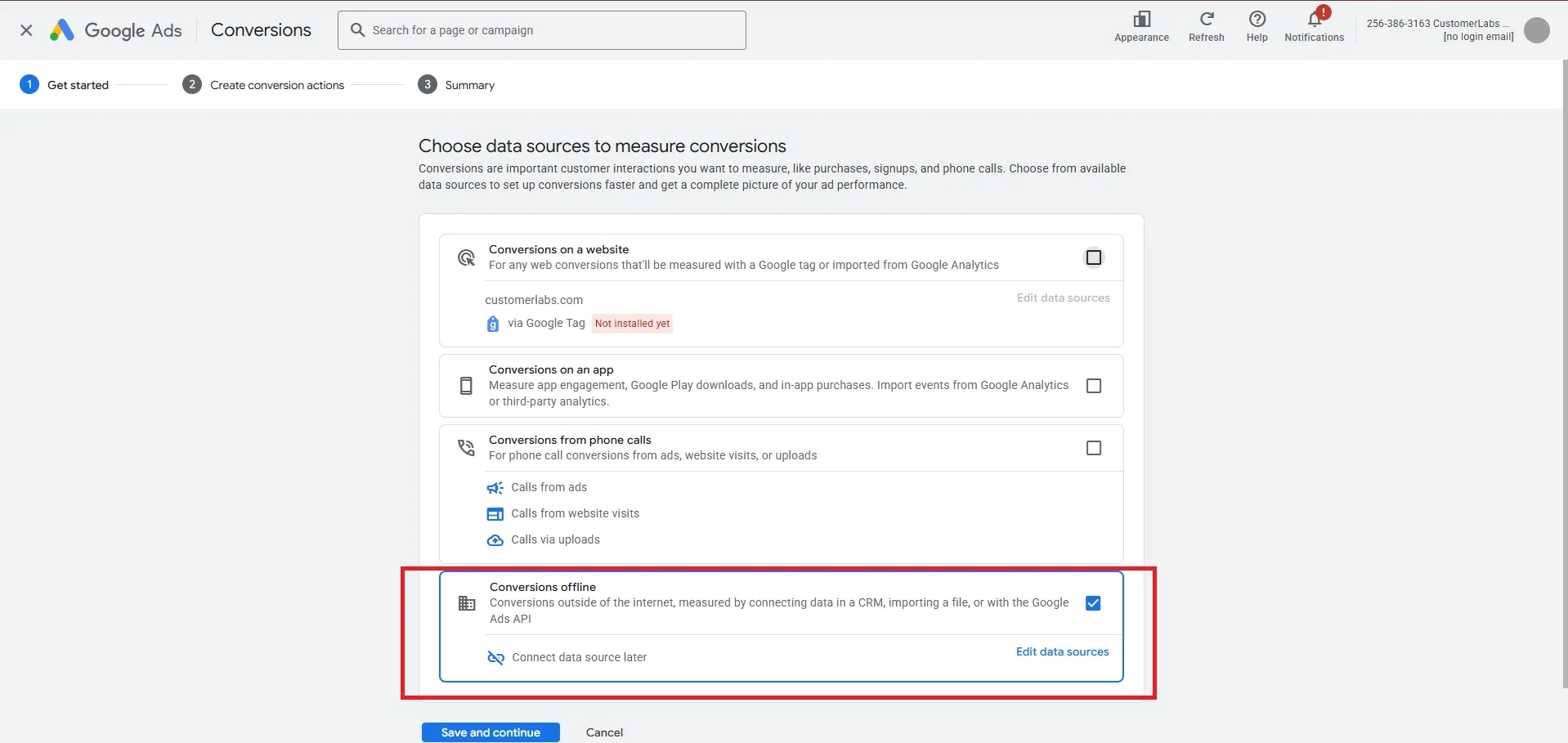 Connect Data Source Later