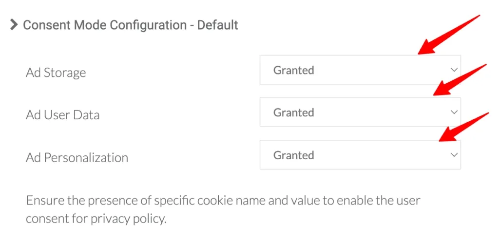 Consent Mode Toggle