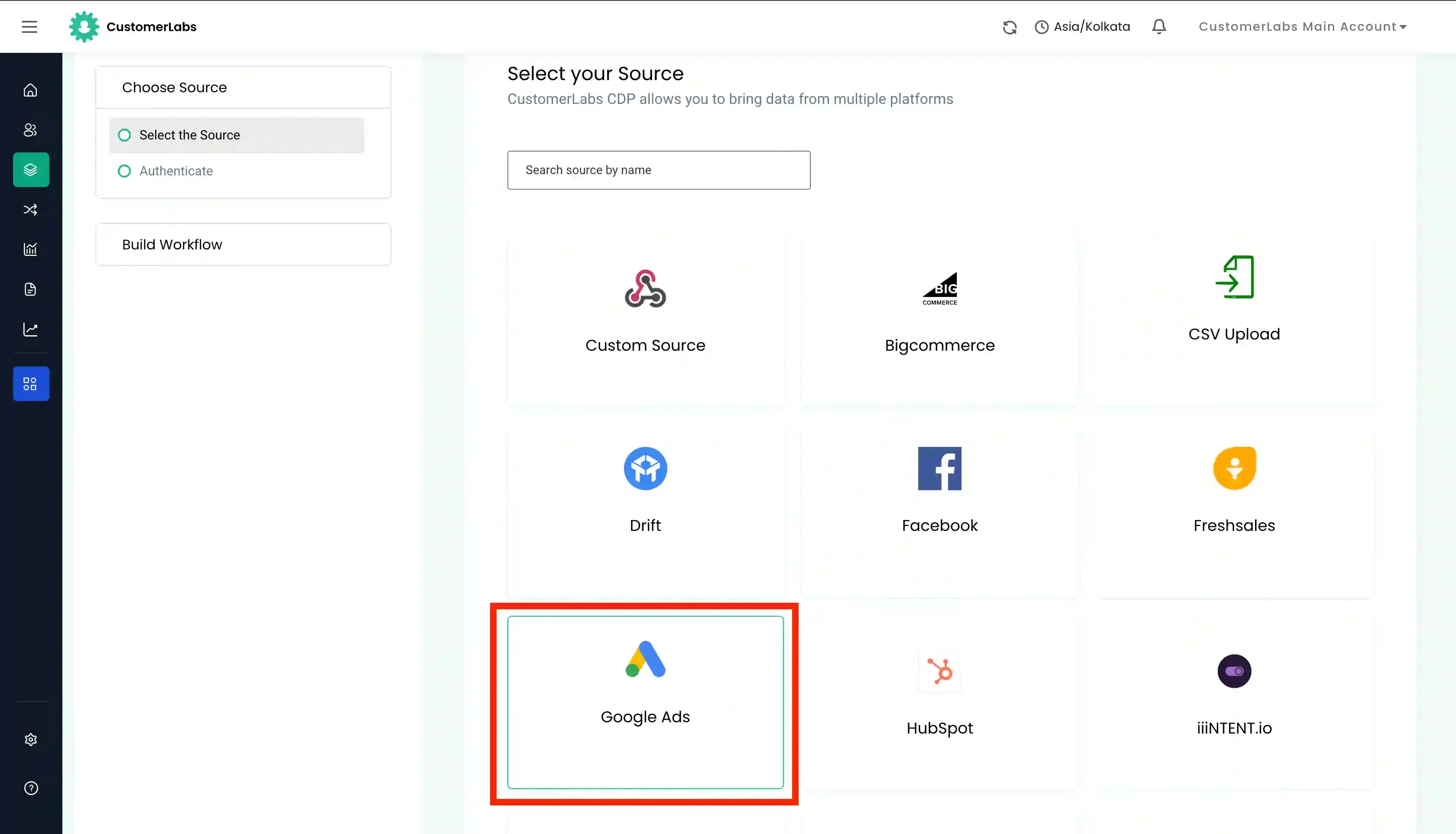 Import Google Ads Leads to Customerlabs 1PD Ops