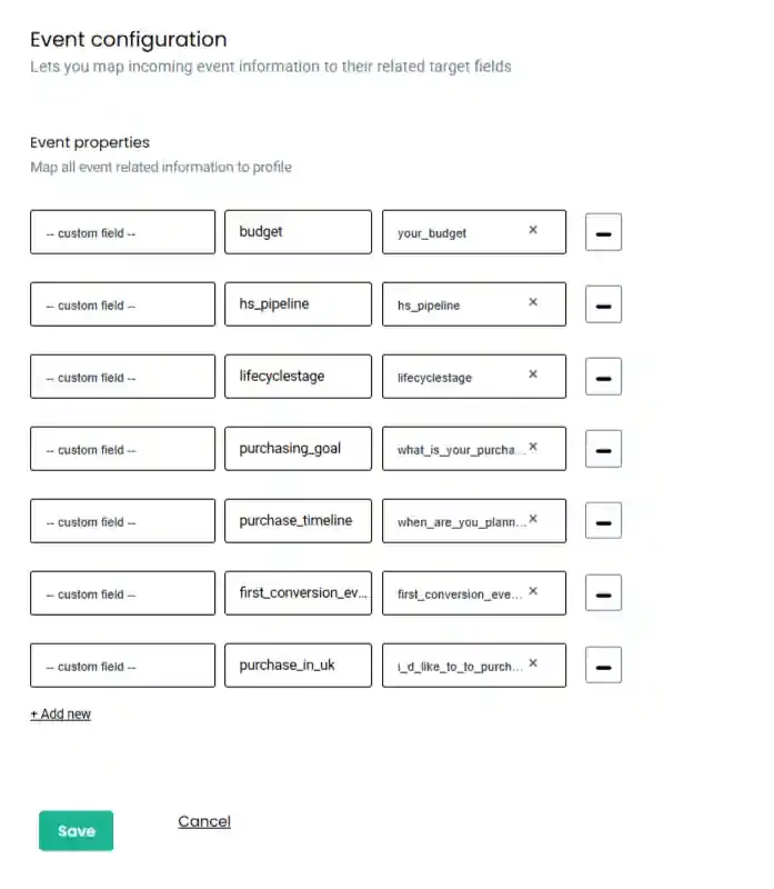 User identity mapping