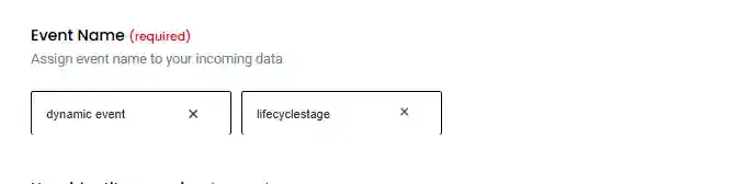 Dynamic event configuration for lead stages