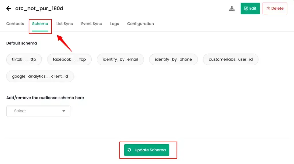 Klaviyo Advanced Settings Subscription mapping