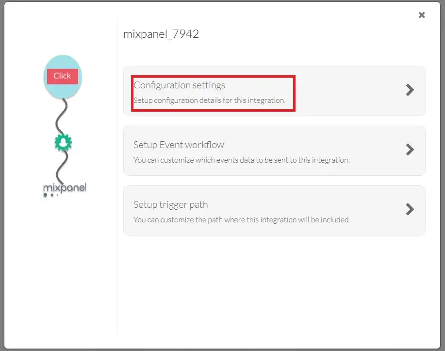 Mixpanel Configuration Settings