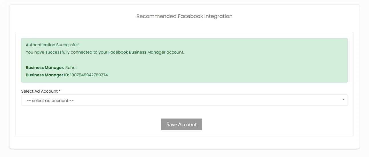 Facebook Offline Conversion