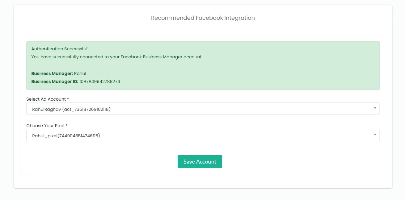 Facebook Offline Conversion