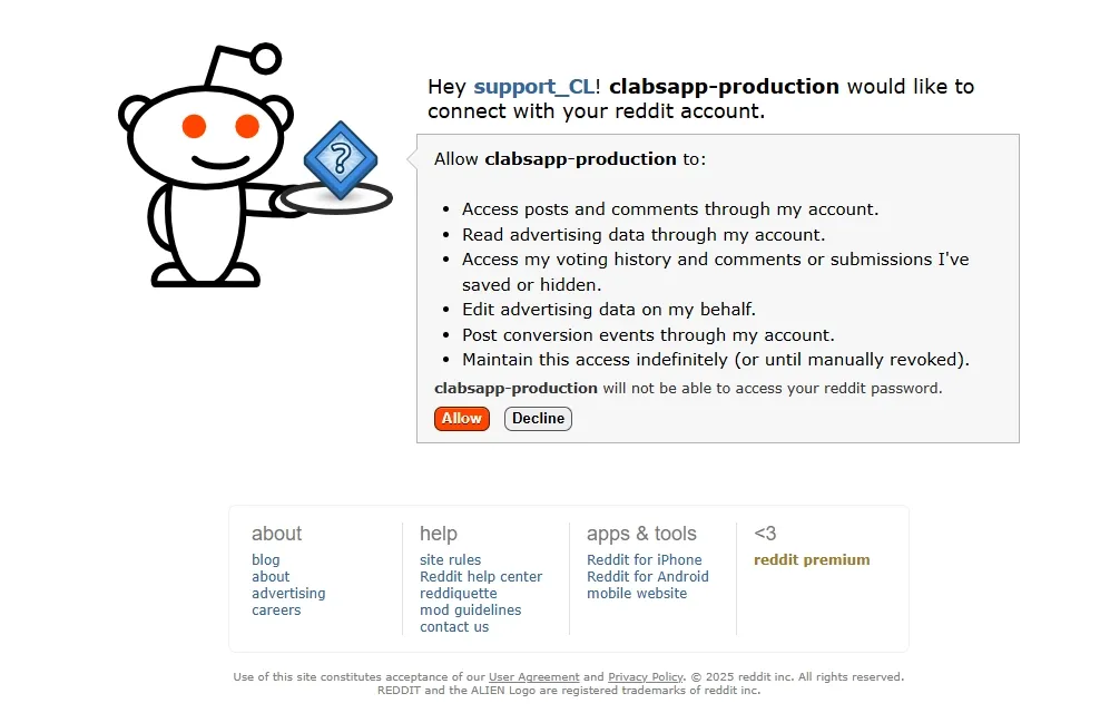 CustomerLabs Reddit Integration