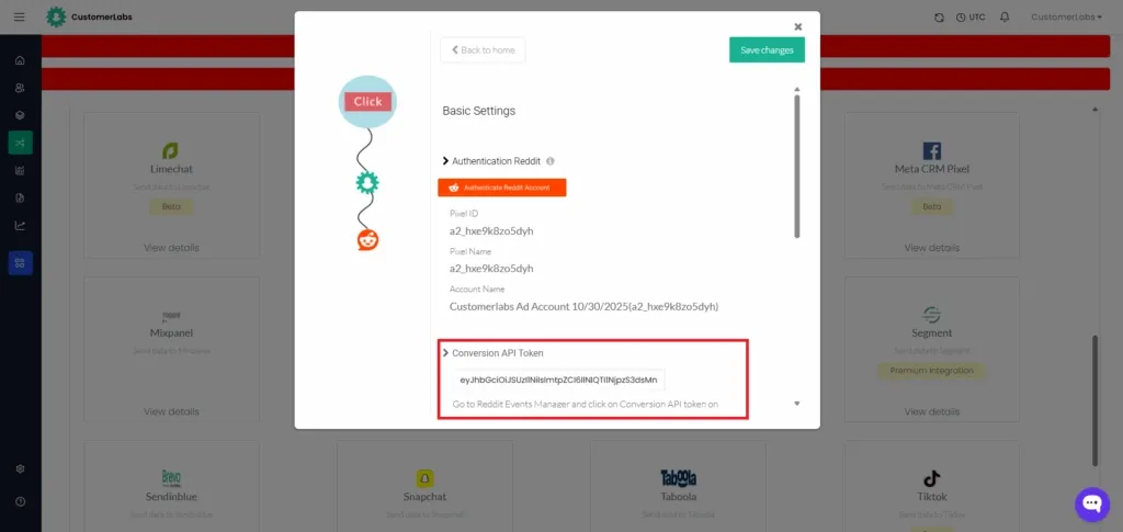 CustomerLabs Reddit Integration