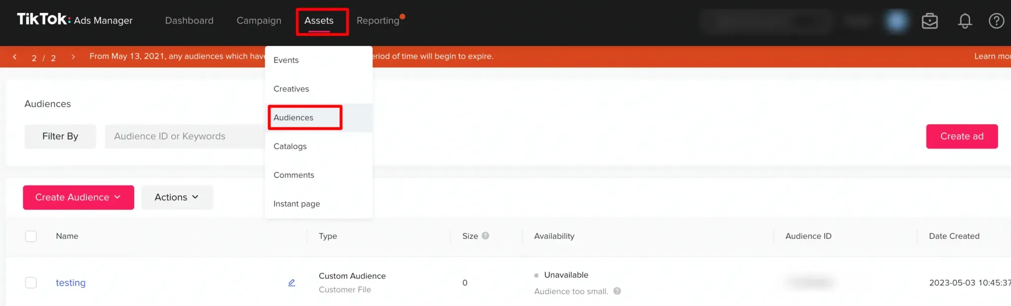 Event Sync Settings Tab