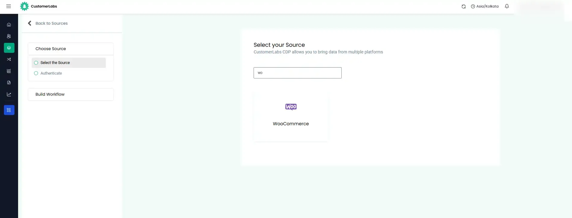 CustomerLabs WooCommerce source configuration