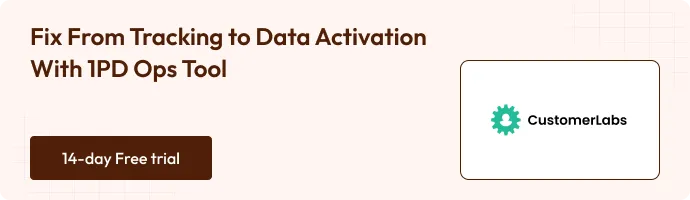 Fix from tracking to data activation with a 1PD Ops tool