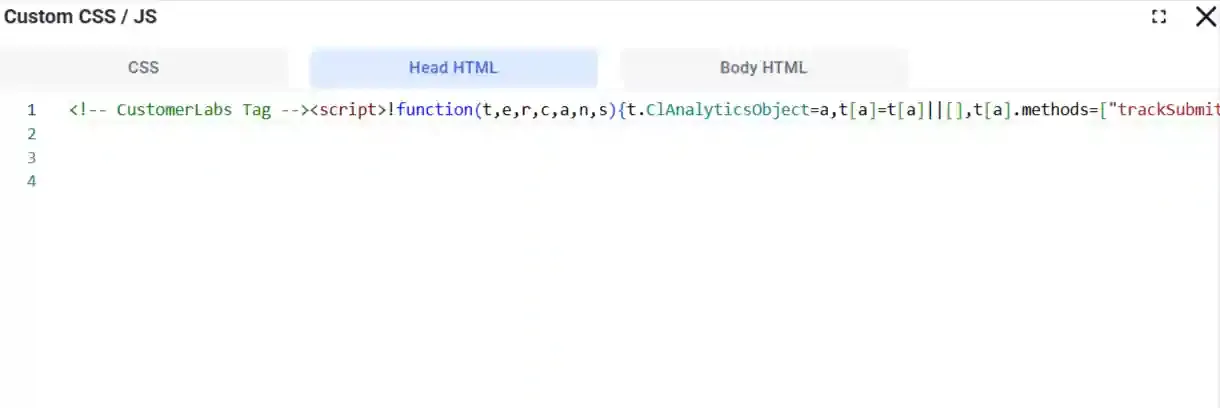 adding tracking code to funnel steps
