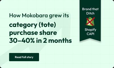 How Mokobara Grew Its Tote Purchase Share 30–40% in 2 Months