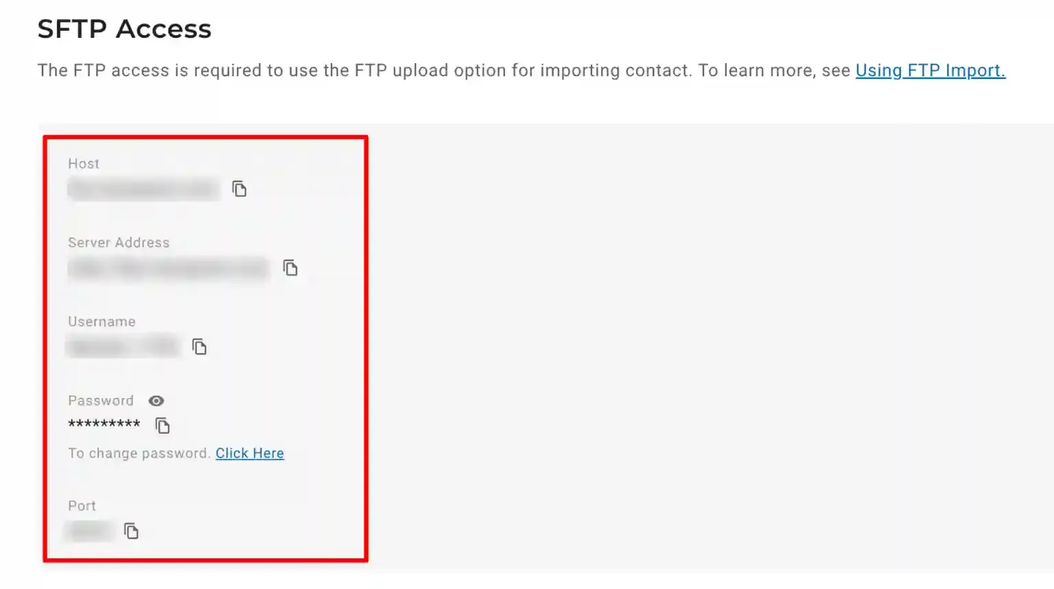Audience sync configuration in CustomerLabs to Maropost