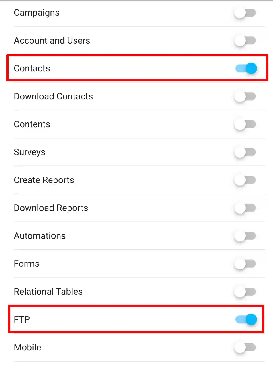 API Token pasted under Account Token in CustomerLabs