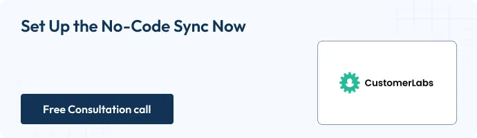 CTA Set Up the No-Code Sync Now