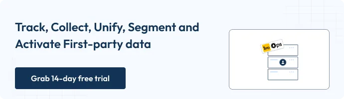 Track, collect, unify, segment, and activate first-party data with CustomerLabs