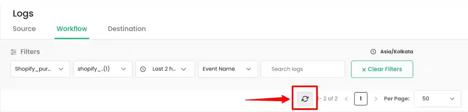 Resetting all dashboard filters