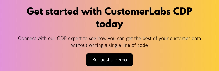 Book a demo for CustomerLabs CDP