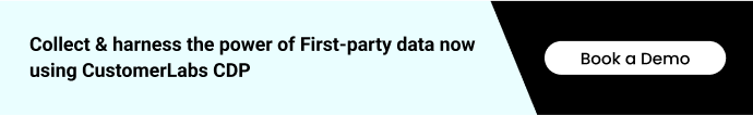 Book a Demo with CustomerLabs CDP to collect your first party data now