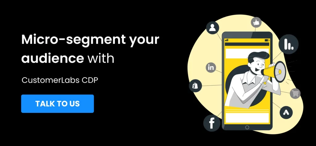 Micro-segment audiences with CustomerLabs CDP and sync to Ad platforms to get higher ROAS.